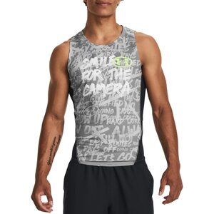 Under Armour Tank Top Men XL Project Rock Compression Fit Athletic Workout Gym